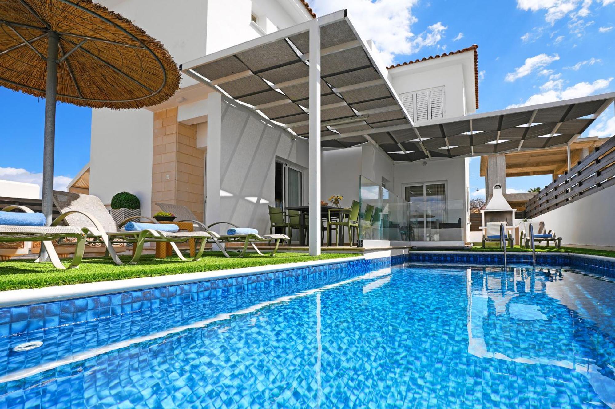 Villa White Star - 100M From Serena Beach Protaras Exterior foto