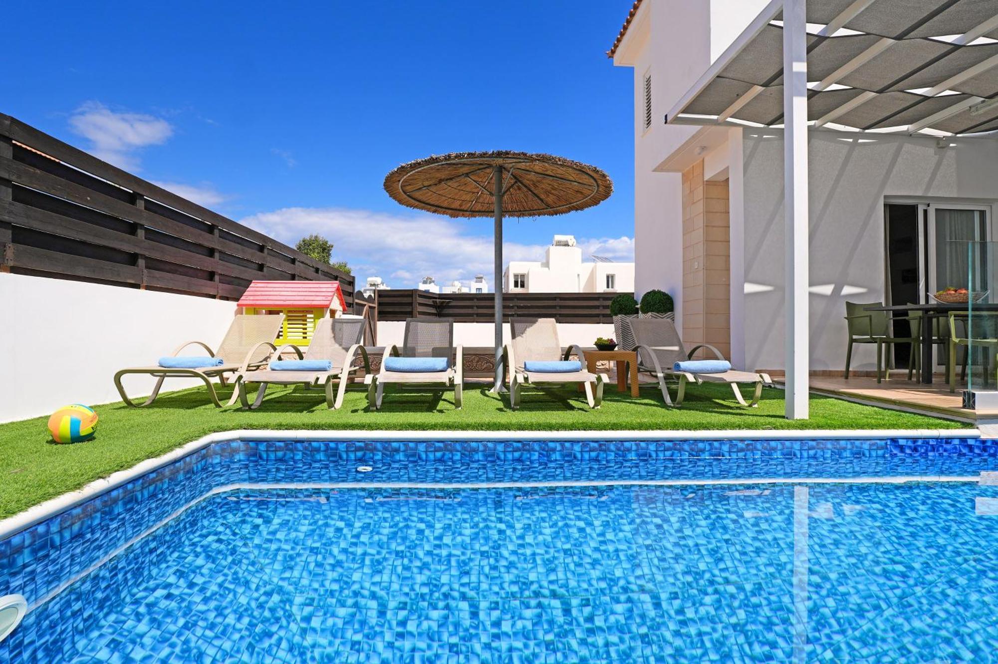 Villa White Star - 100M From Serena Beach Protaras Exterior foto