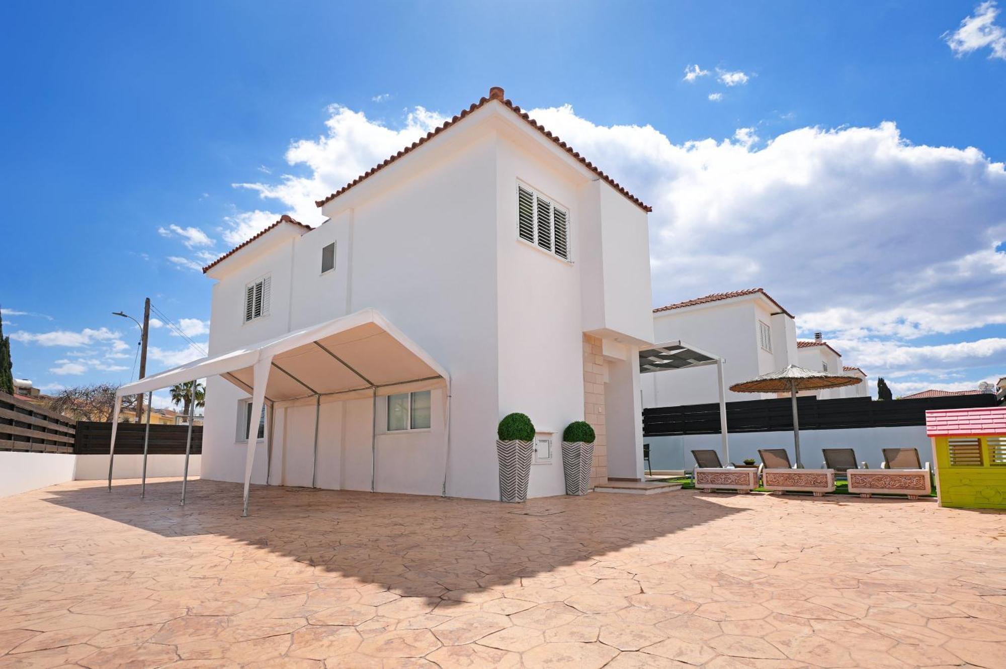Villa White Star - 100M From Serena Beach Protaras Exterior foto