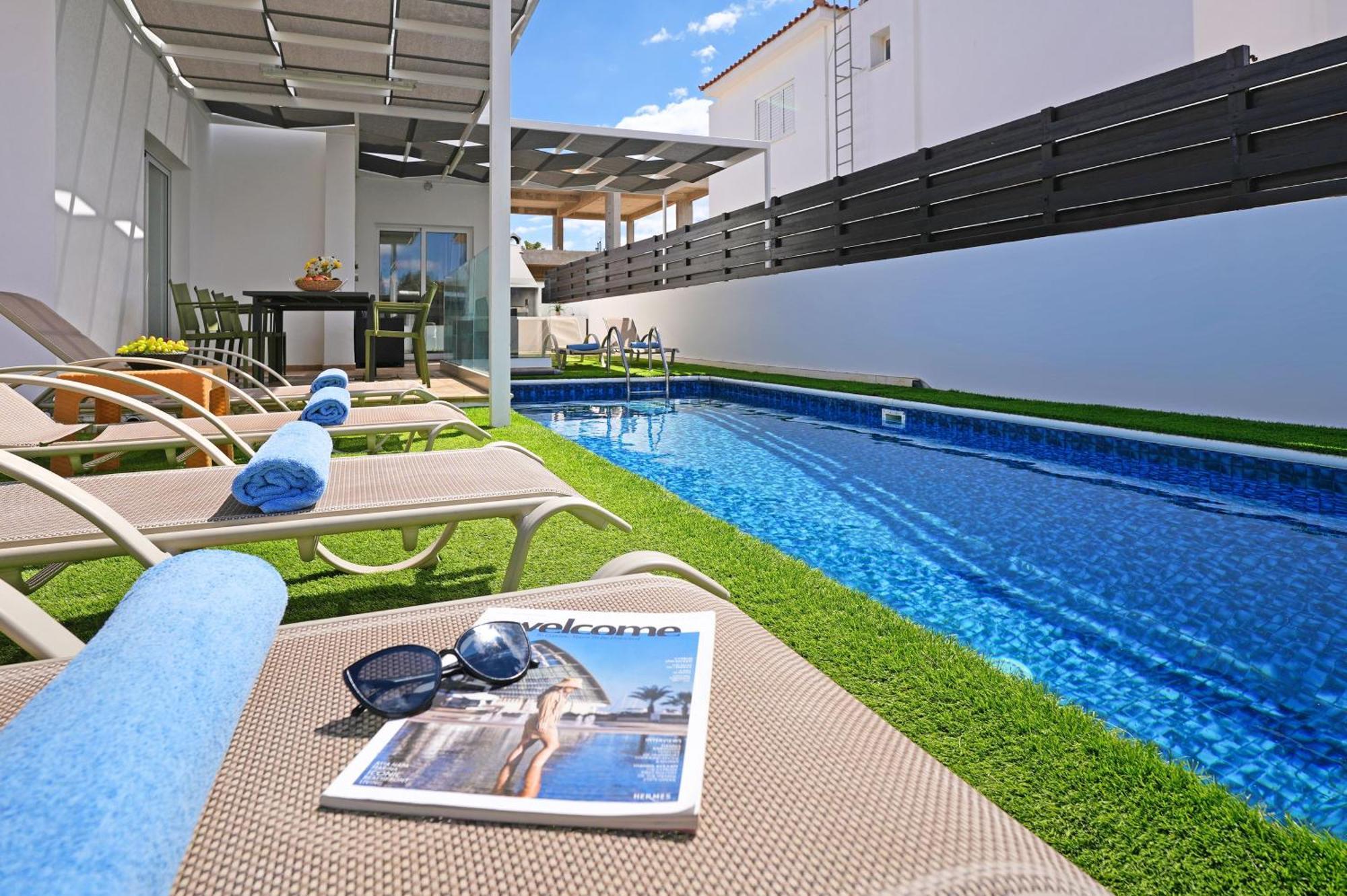Villa White Star - 100M From Serena Beach Protaras Exterior foto